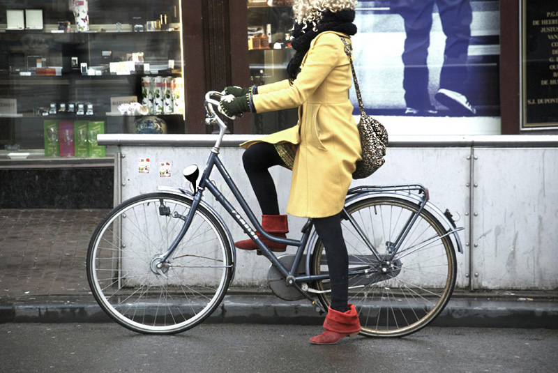 Amsterdam Muntplein Bike Girl (BIG)